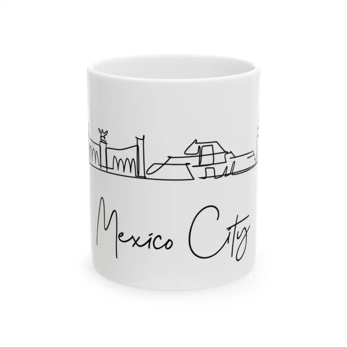 Mexico City Skyline Mug