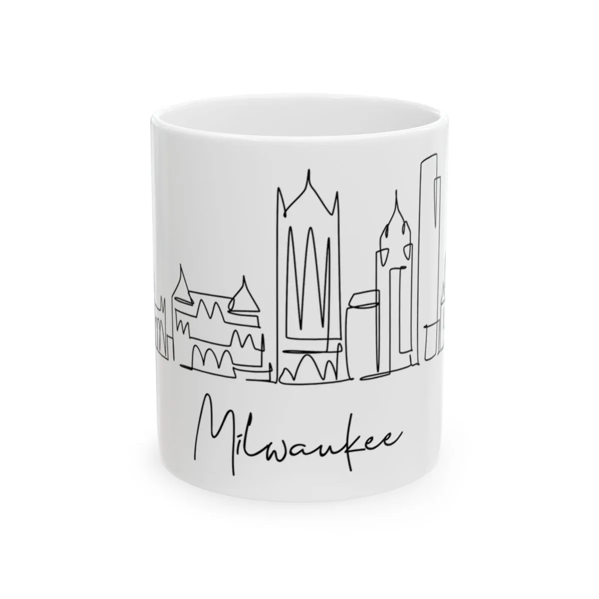 Milwaukee Skyline Mug