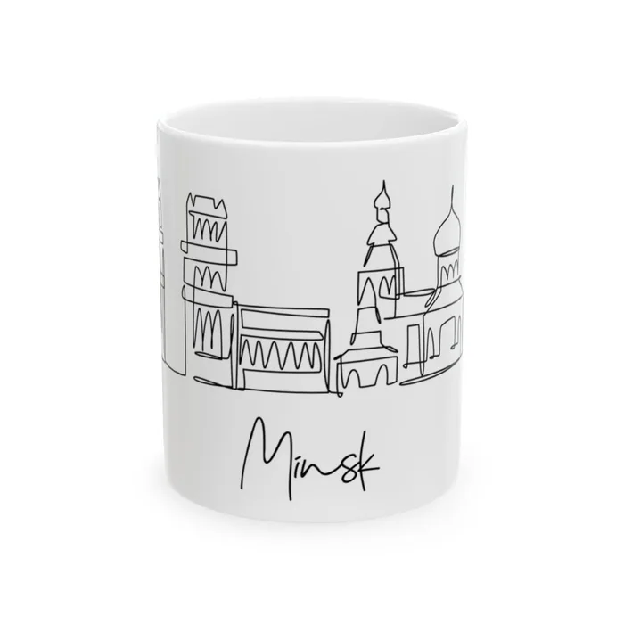 Minsk Skyline Mug