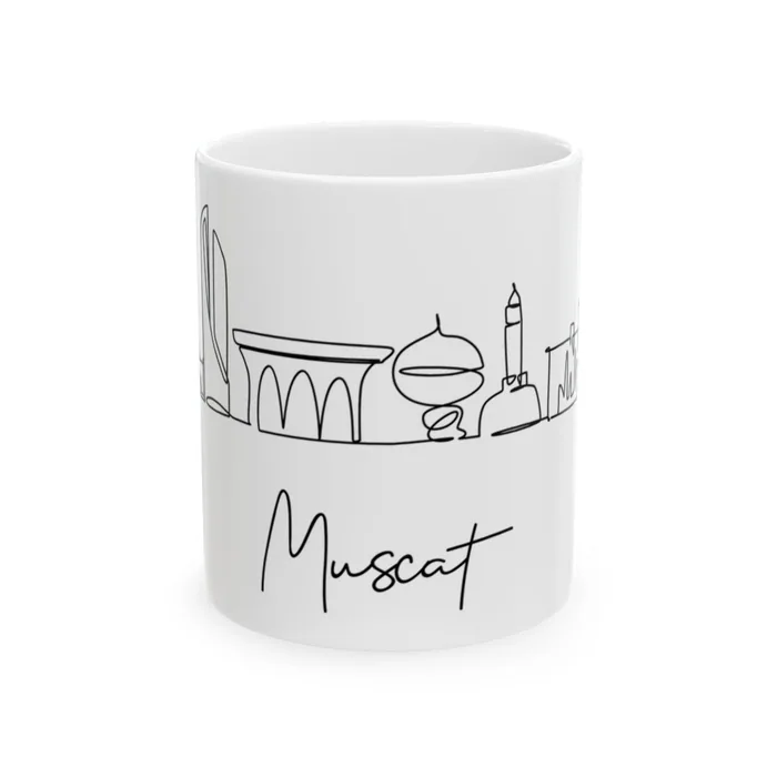 Muscat Skyline Mug
