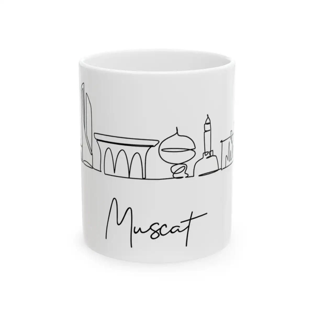 Muscat Skyline Mug