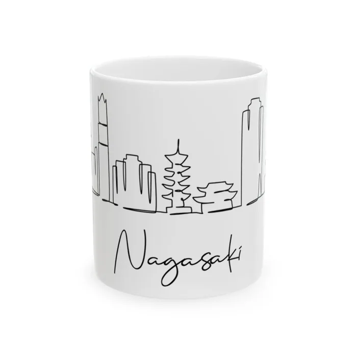 Nagasaki Skyline Mug