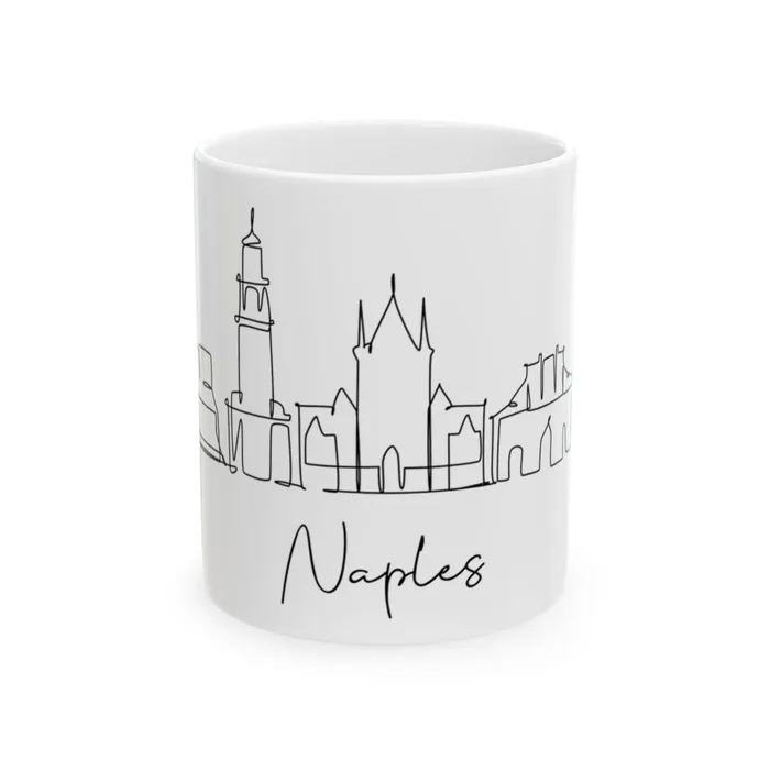 Naples Skyline Mug