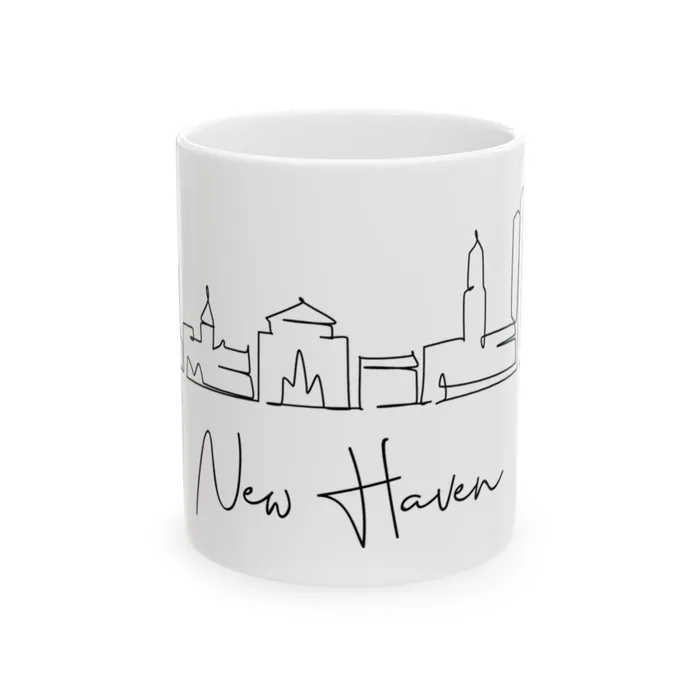 New Haven Skyline Mug