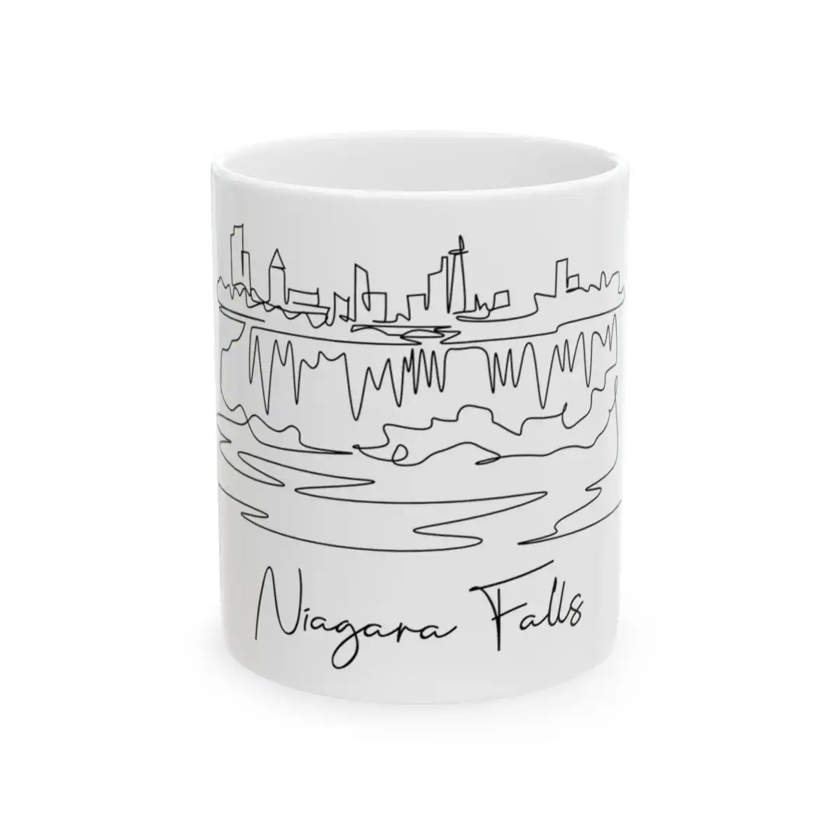 Niagara Falls Skyline Mug