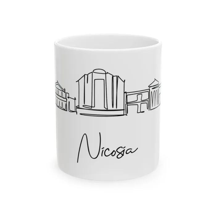 Nicosia Skyline Mug