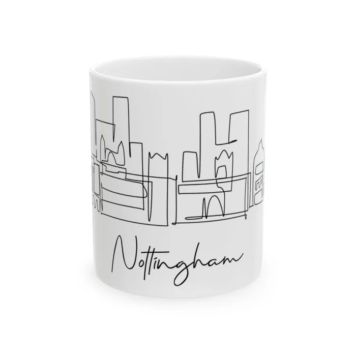 Nottingham Skyline Mug