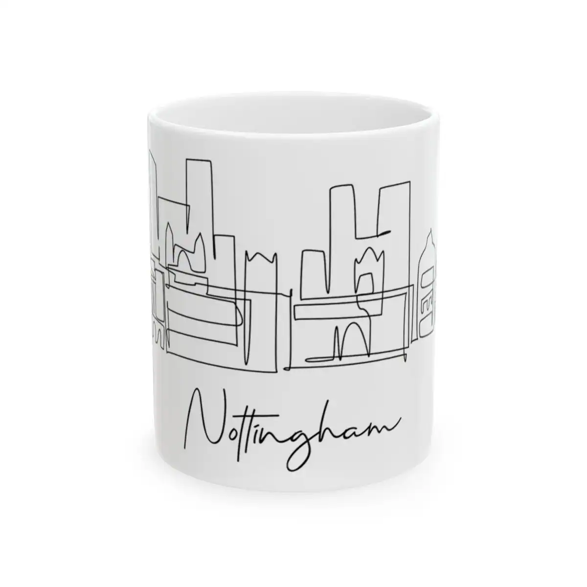 Nottingham Skyline Mug