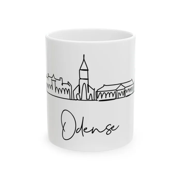 Odense Skyline Mug