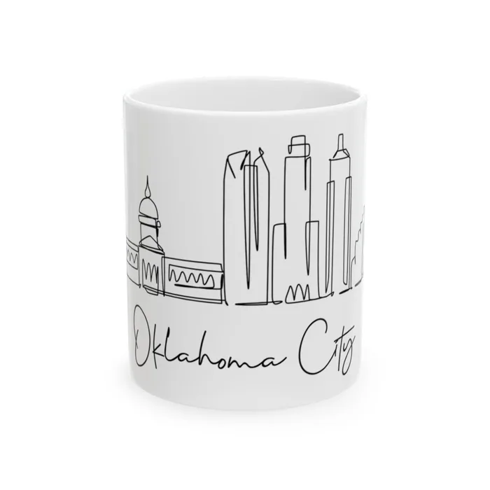 Oklahoma City Skyline Mug