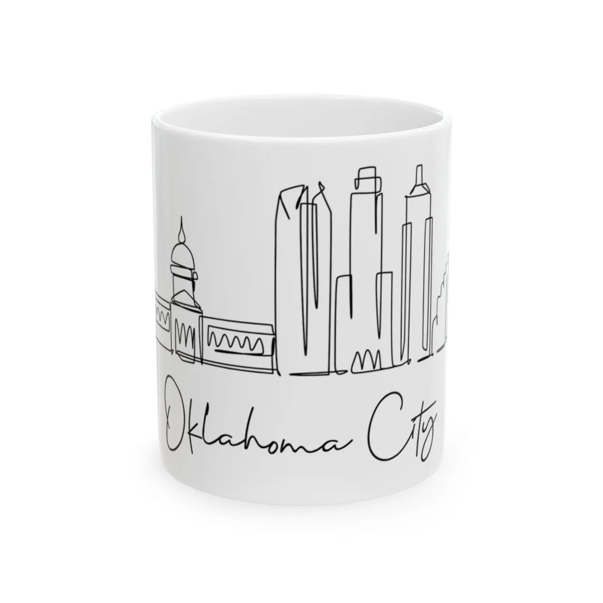 Oklahoma City Skyline Mug