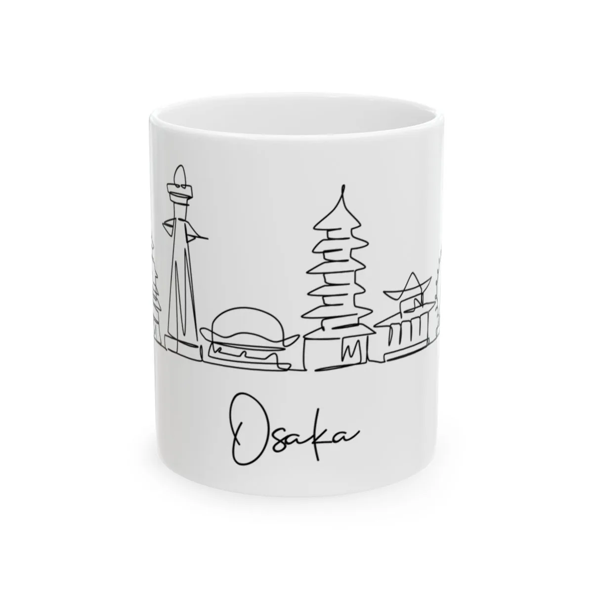 Osaka Skyline Mug