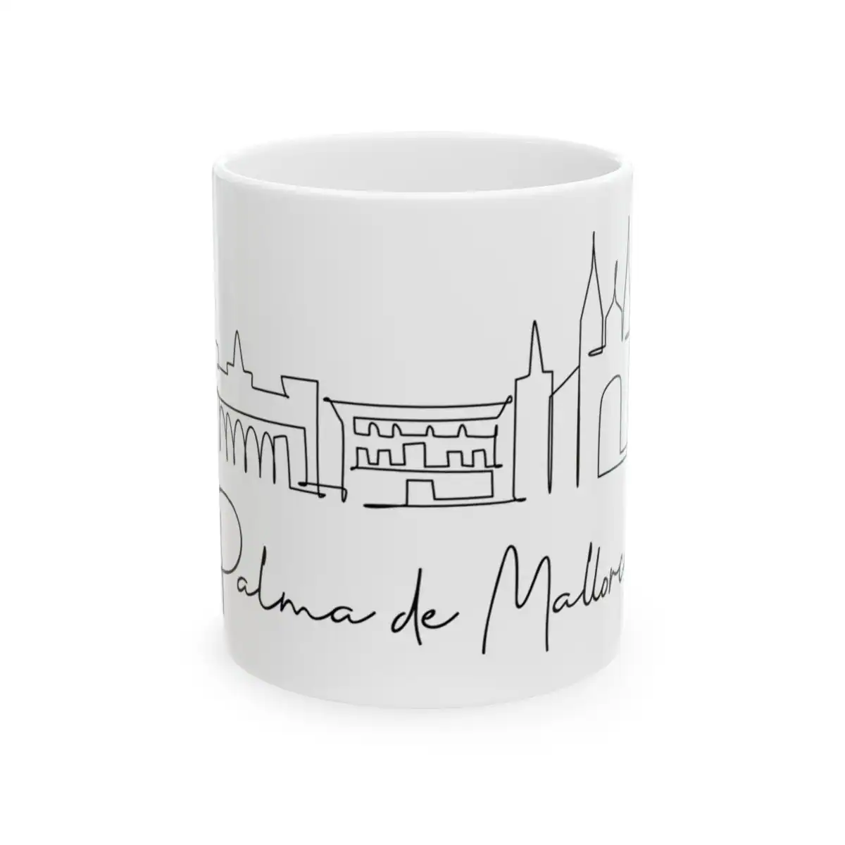 Palma de Mallorca Skyline Mug
