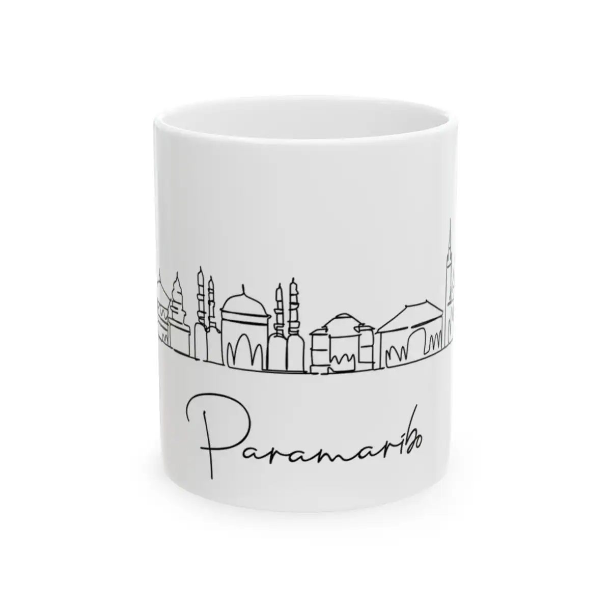 Paramaribo Skyline Mug