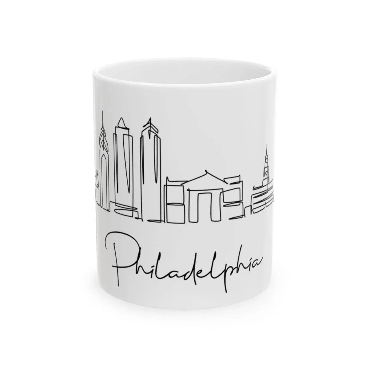 Philadelphia Skyline Mug