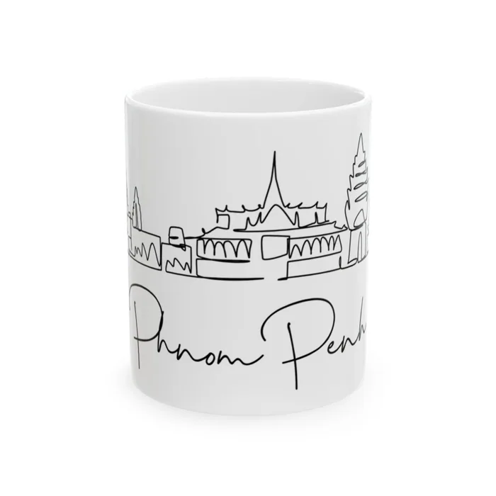 Phnom Penh Skyline Mug