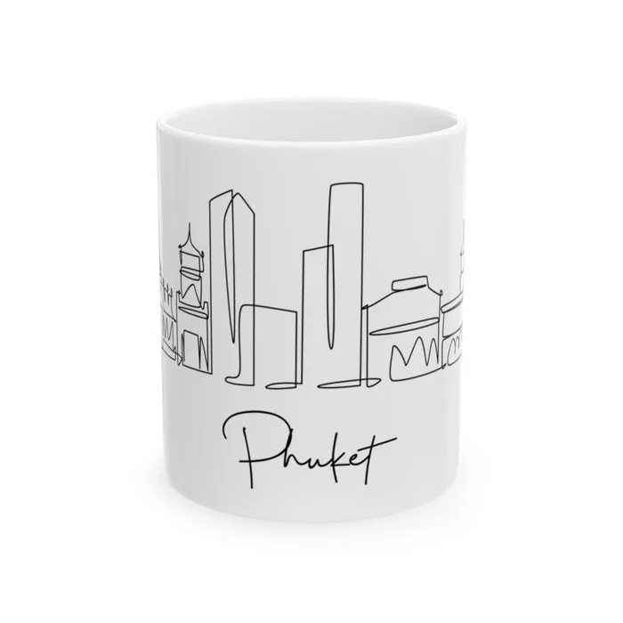 Phuket Skyline Mug
