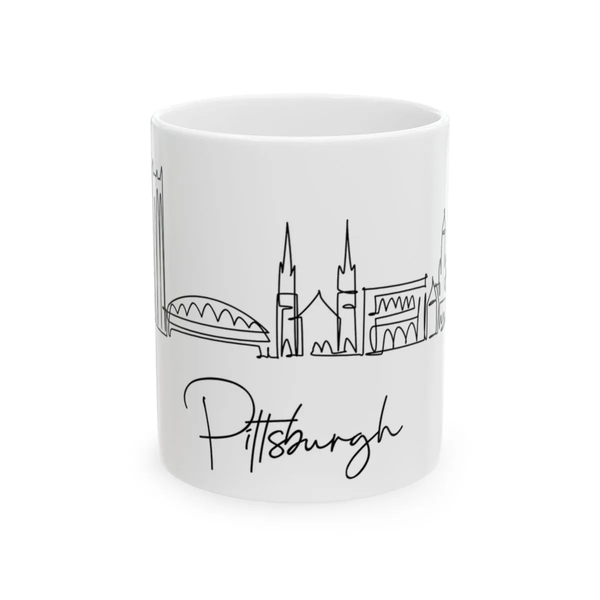 Pittsburgh Skyline Mug