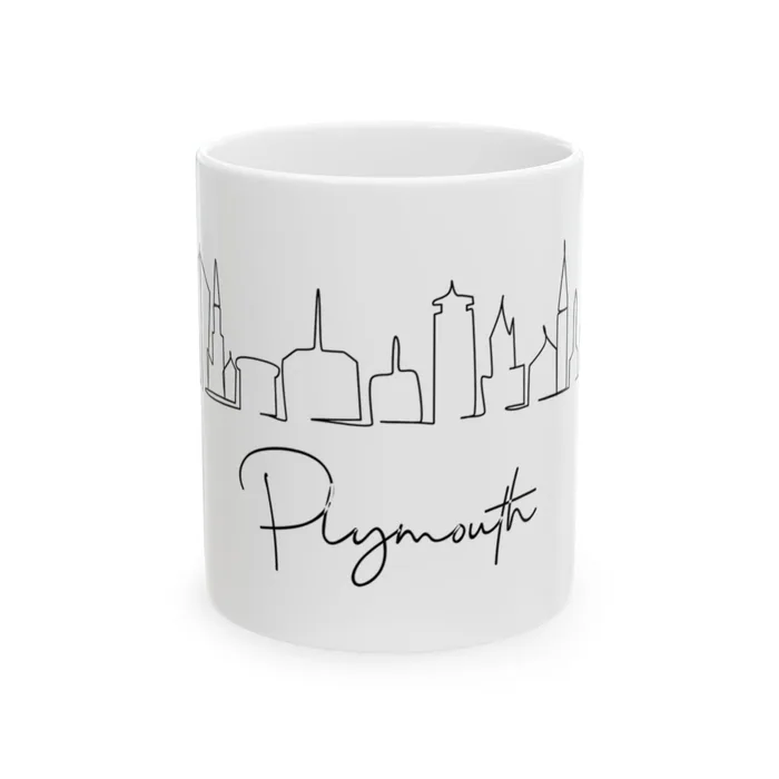 Plymouth Skyline Mug