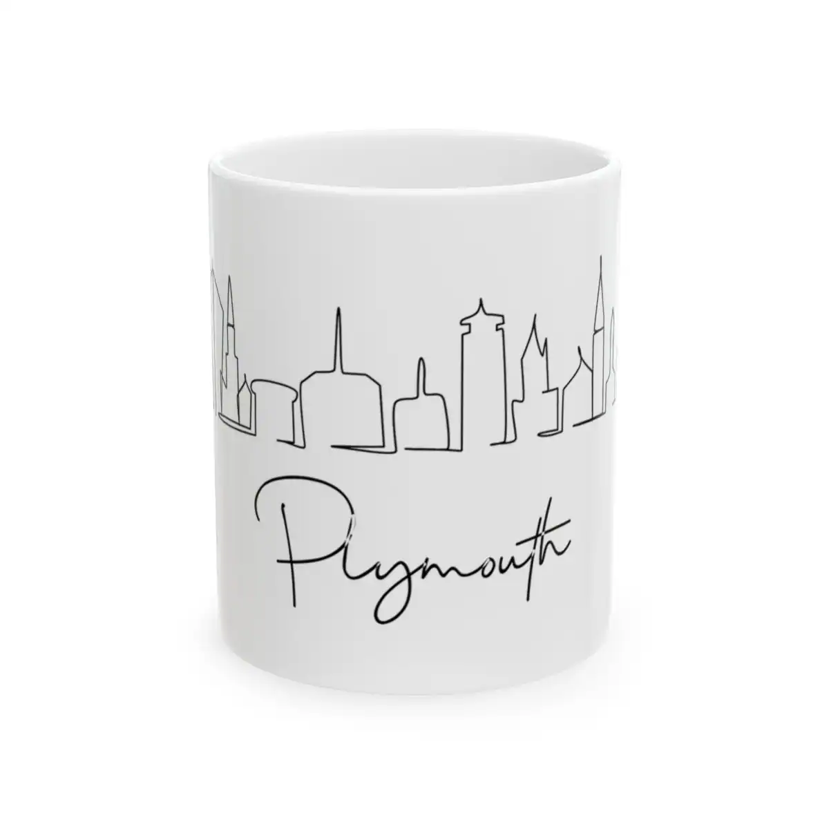 Plymouth Skyline Mug