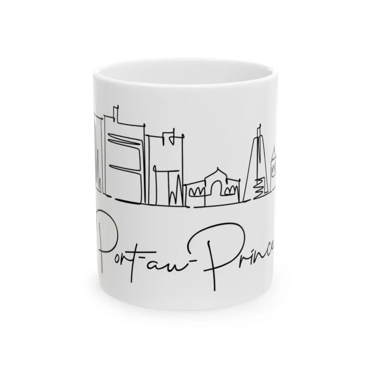 Port-au-Prince Skyline Mug