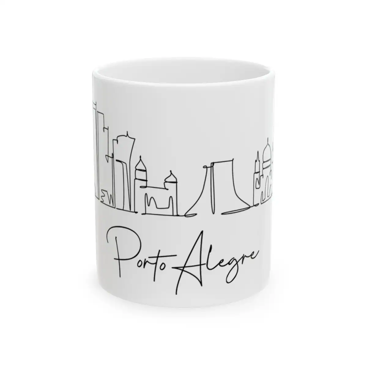 Porto Alegre Skyline Mug