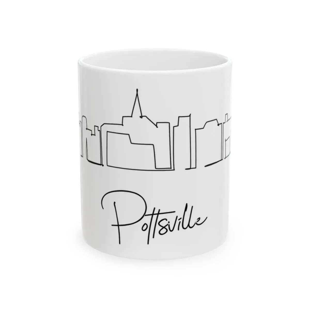 Pottsville Skyline Mug