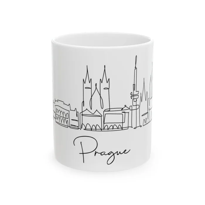 Prague Skyline Mug