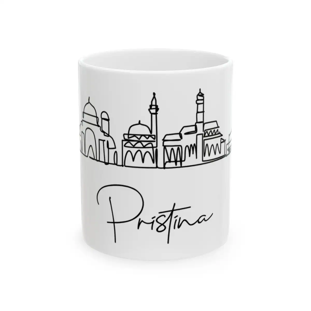 Pristina Skyline Mug