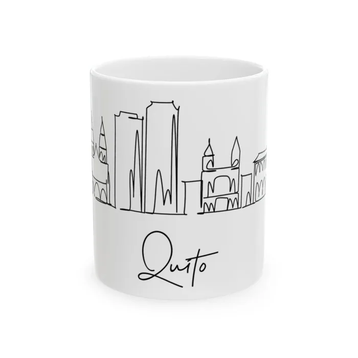 Quito Skyline Mug