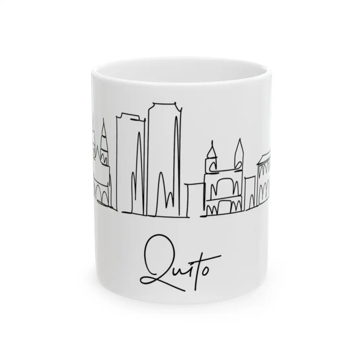 Quito Skyline Mug