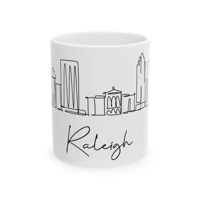 Raleigh Skyline Mug