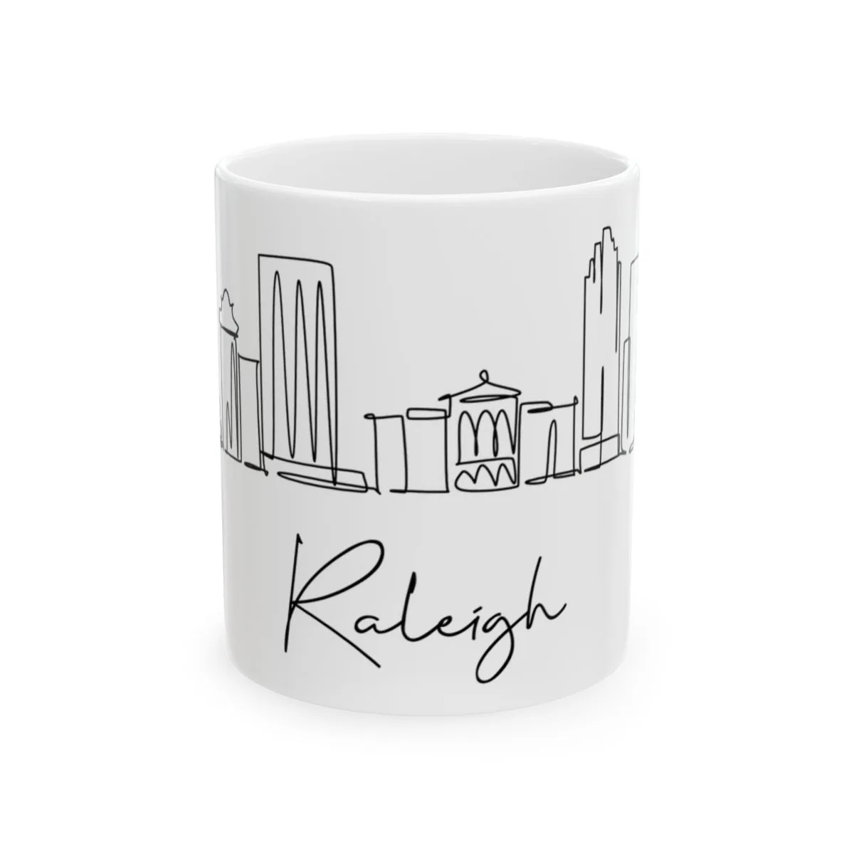 Raleigh Skyline Mug