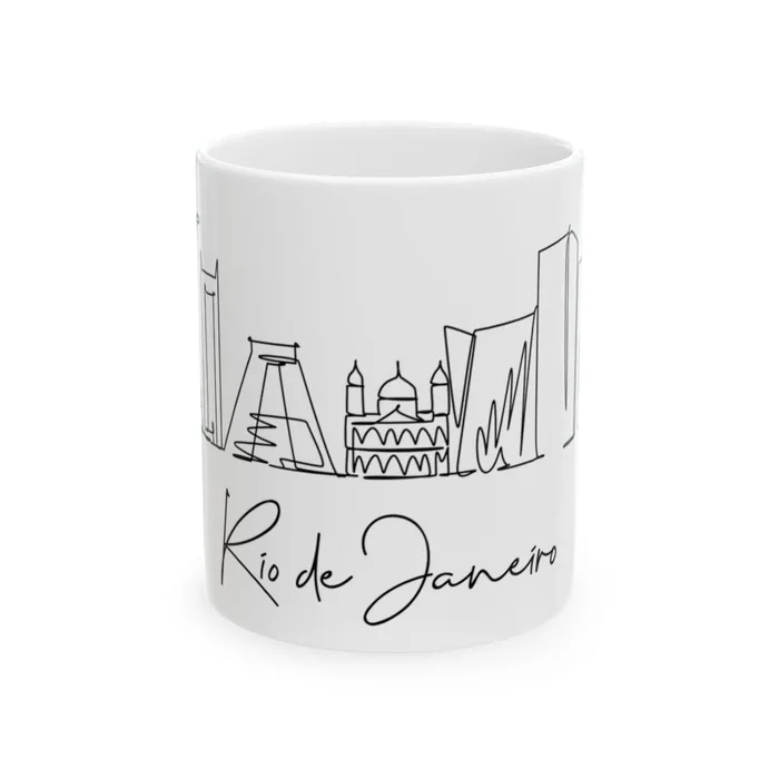Rio de Janeiro Skyline Mug