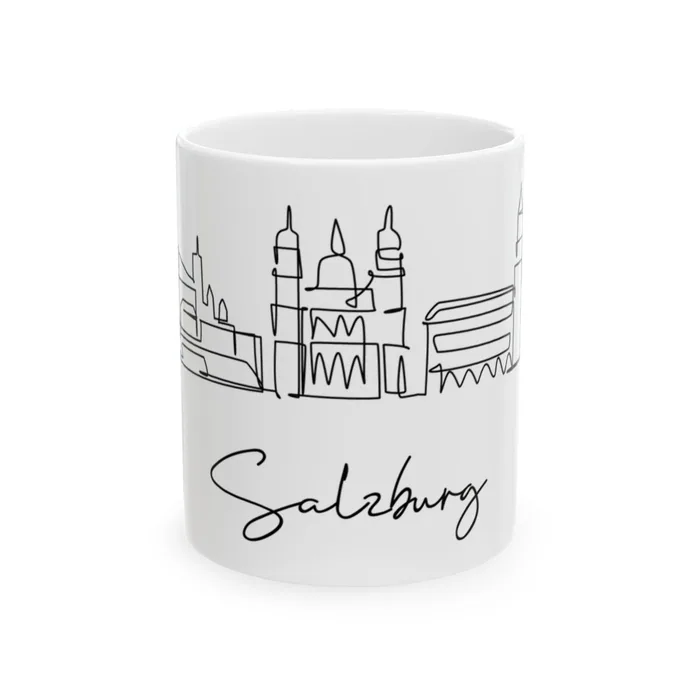 Salzburg Skyline Mug