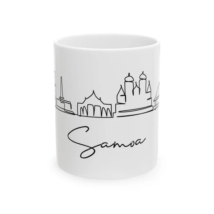 Samoa Skyline Mug