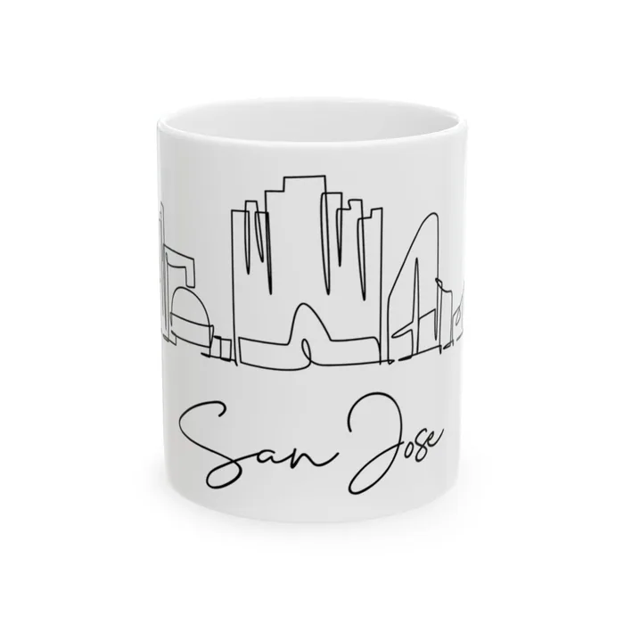 San Jose Skyline Mug