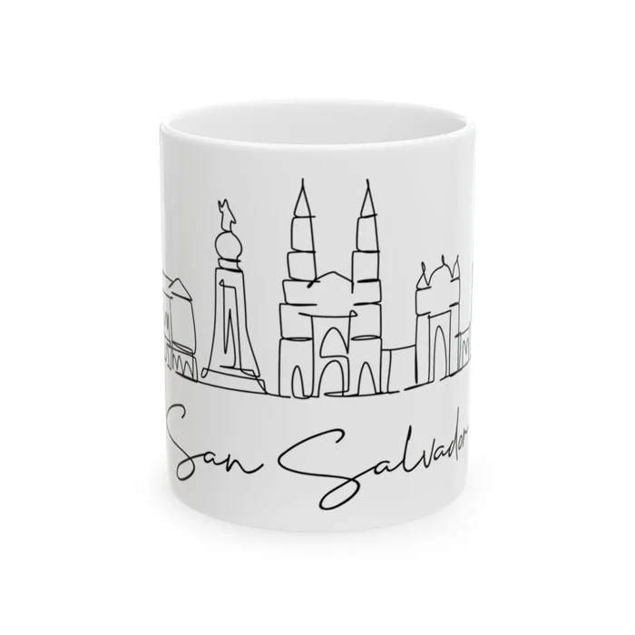 San Salvador Skyline Mug