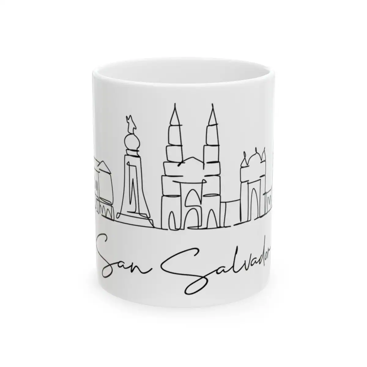 San Salvador Skyline Mug