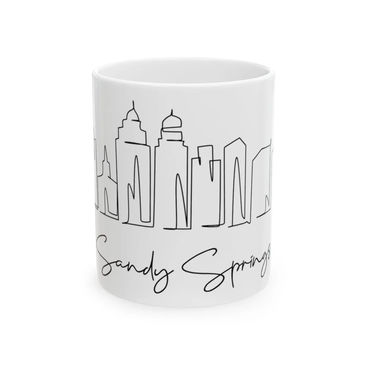 Sandy Springs Skyline Mug