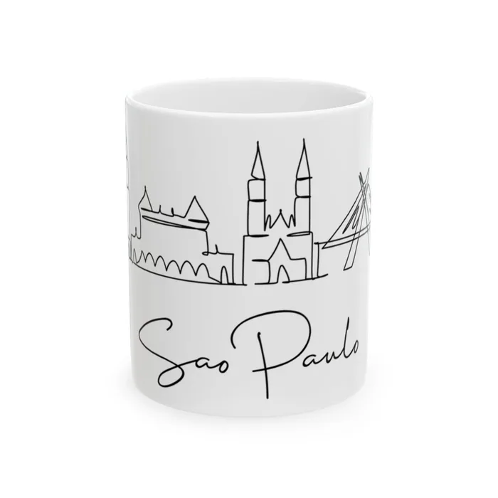 Sao Paulo Skyline Mug