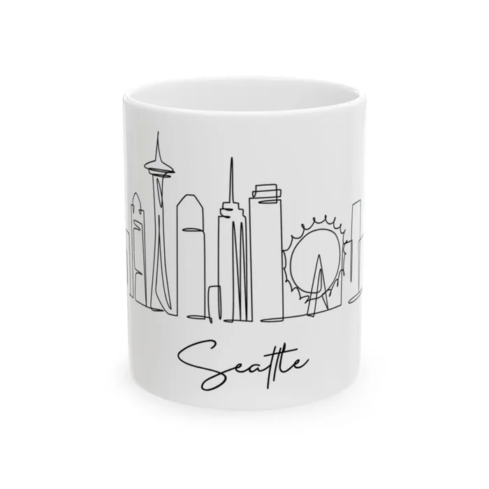 Seattle Skyline Mug