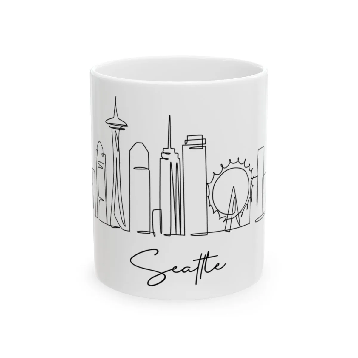Seattle Skyline Mug