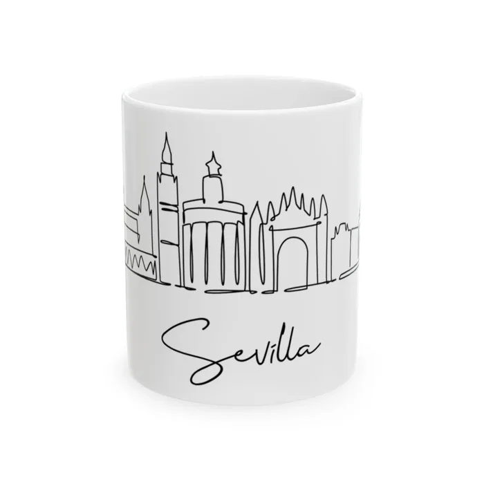 Sevilla Skyline Mug