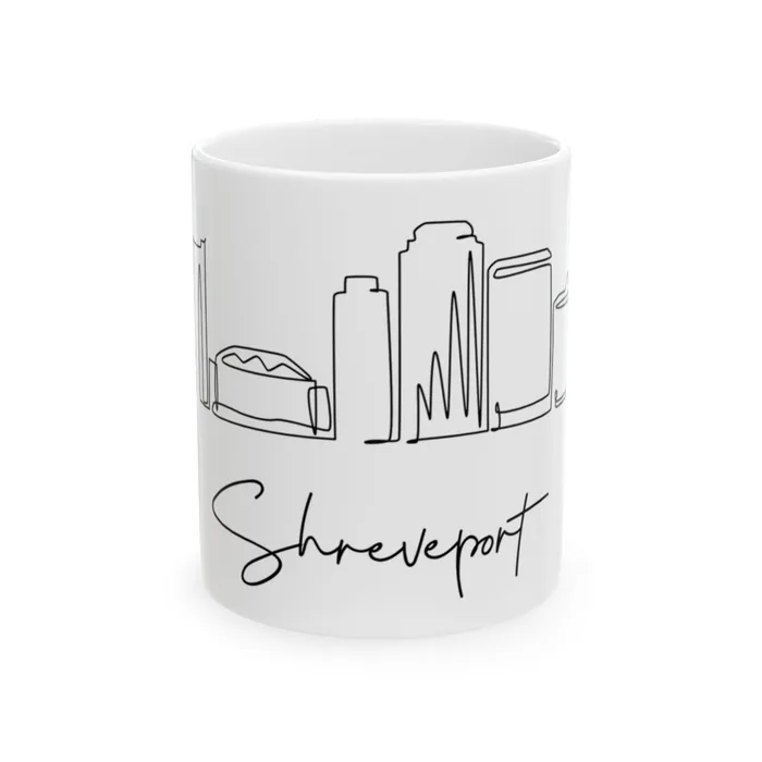 Shreveport Skyline Mug