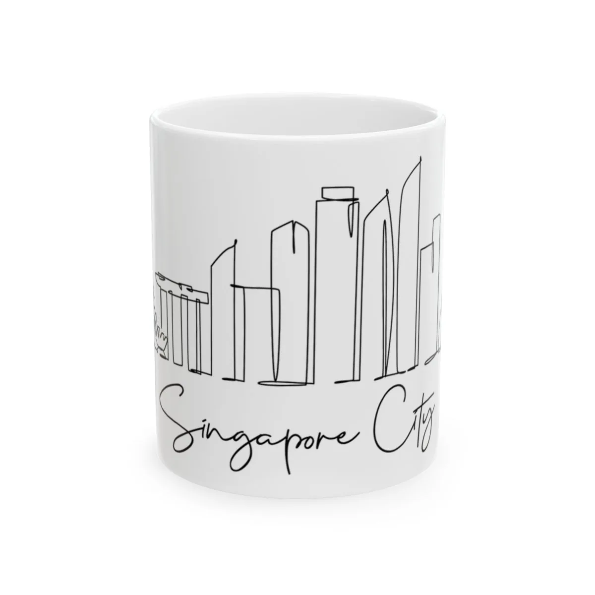 Singapore Skyline Mug