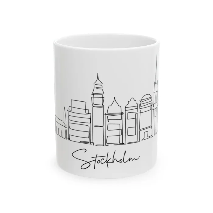 Stockholm Skyline Mug