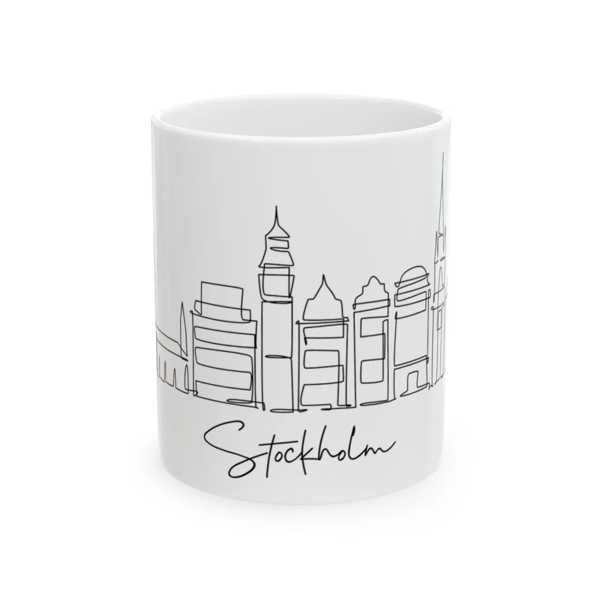Stockholm Skyline Mug