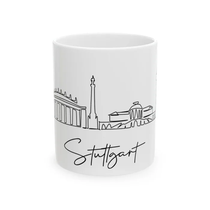 Stuttgart Skyline Mug