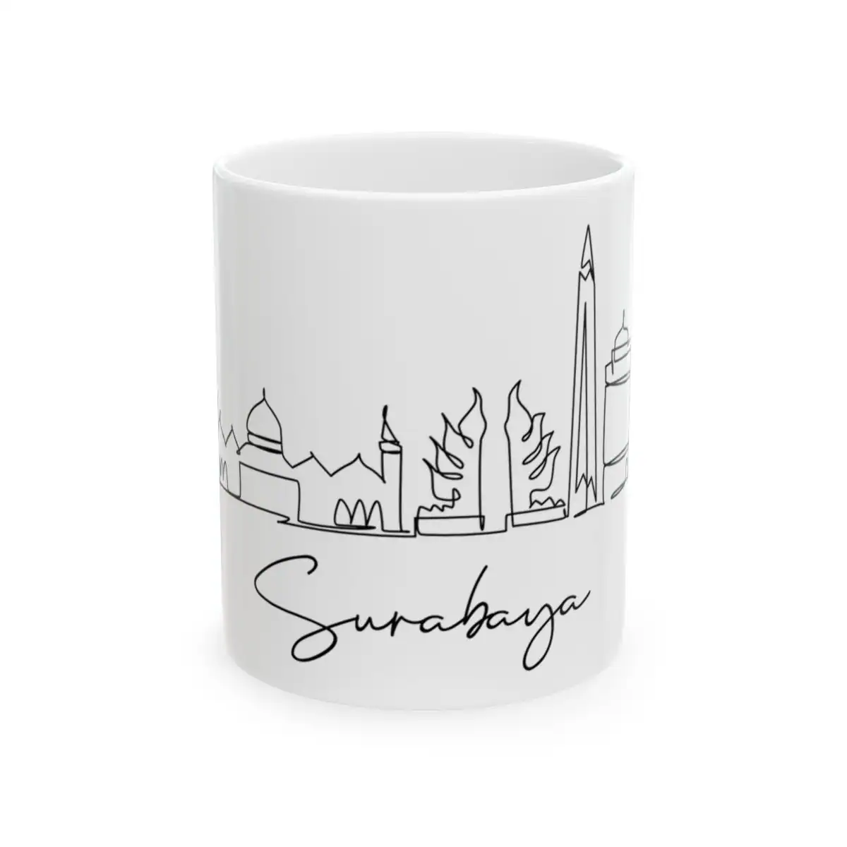 Surabaya Skyline Mug